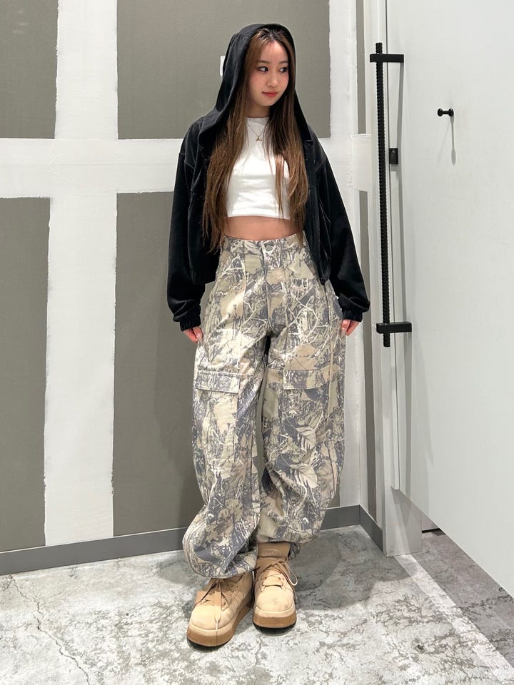 レディース アディブレイク デニム 2-IN-1 トラックトップ ナチュラル