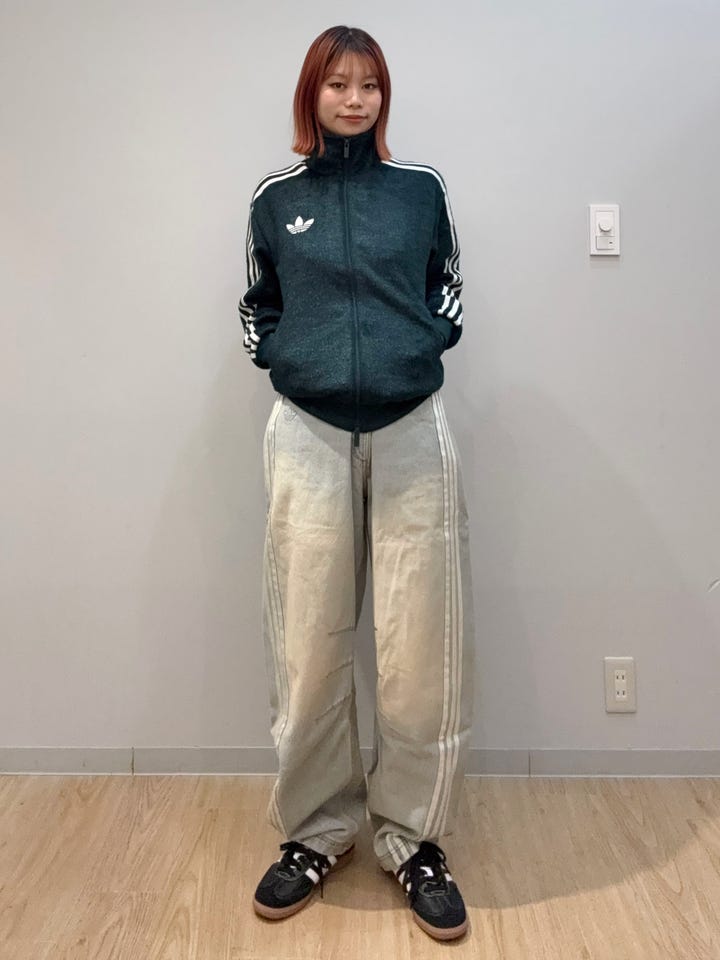 アディカラー クラシックス スリーストライプス カーゴパンツ ワンダー