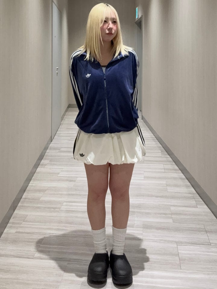 アディカラー クラシックス カットラインパンツ ブラック ｜アパレル