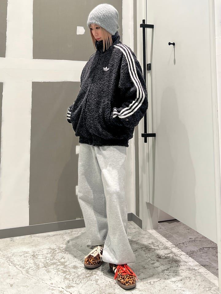 adidas Original トラックトップ ブークレ スタンドカラー ブークレ ファイヤーバード トラックトップ ブラック ｜すべての商品