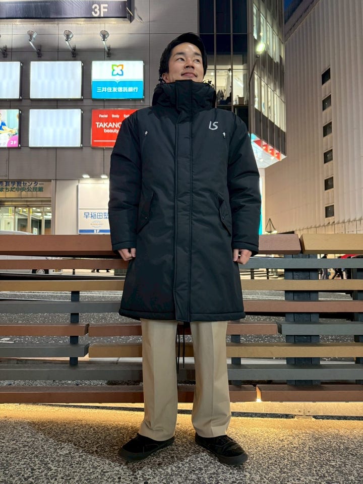 Kemari87 KISHISPO / STANDARD GO OUT ロングコート2 l1212300-blk