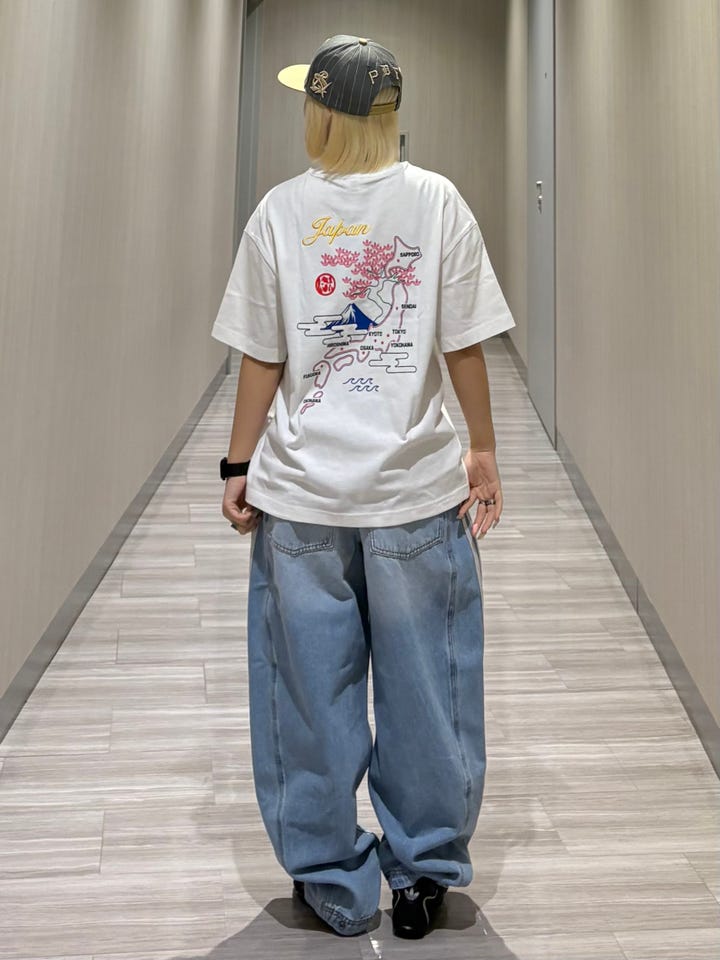 レディース Adilenium デニムカーゴパンツ ブラック｜すべての商品