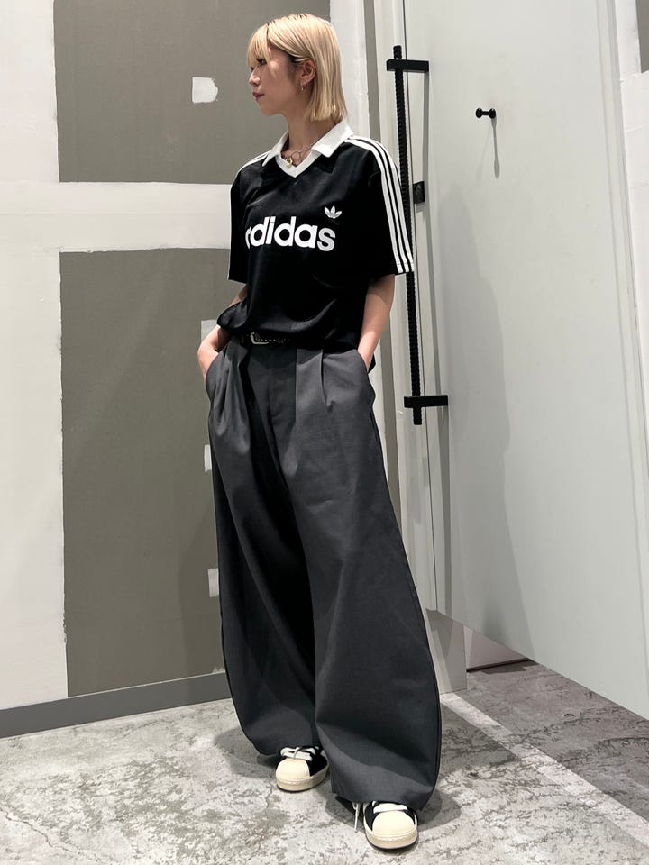 アディカラー クラシックス ファイヤーバード トラックパンツ ブラック