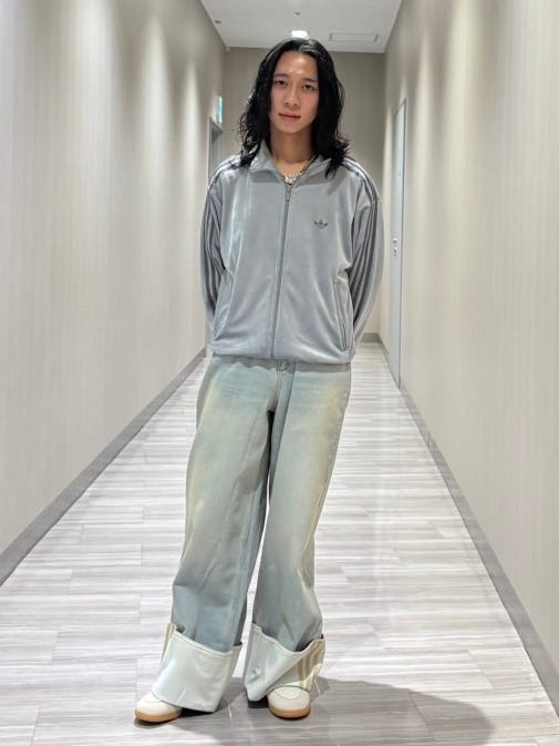 アディカラー FB TT ベロア トラックトップ（ジャージ） ライト