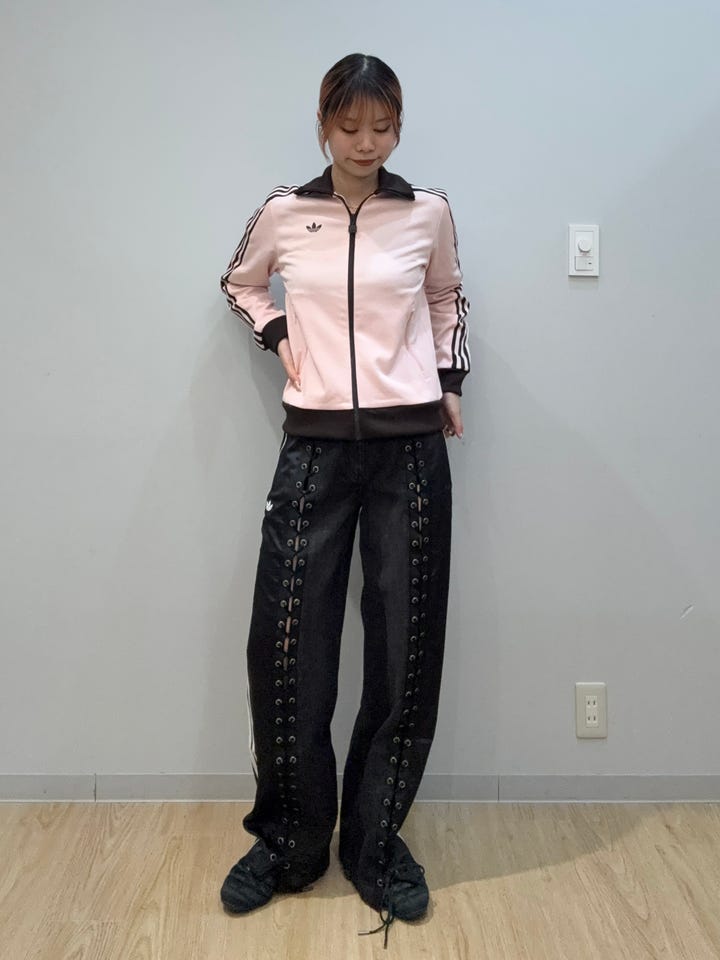 レディース ファイヤーバード ジップアップ マキシスカート ブラック