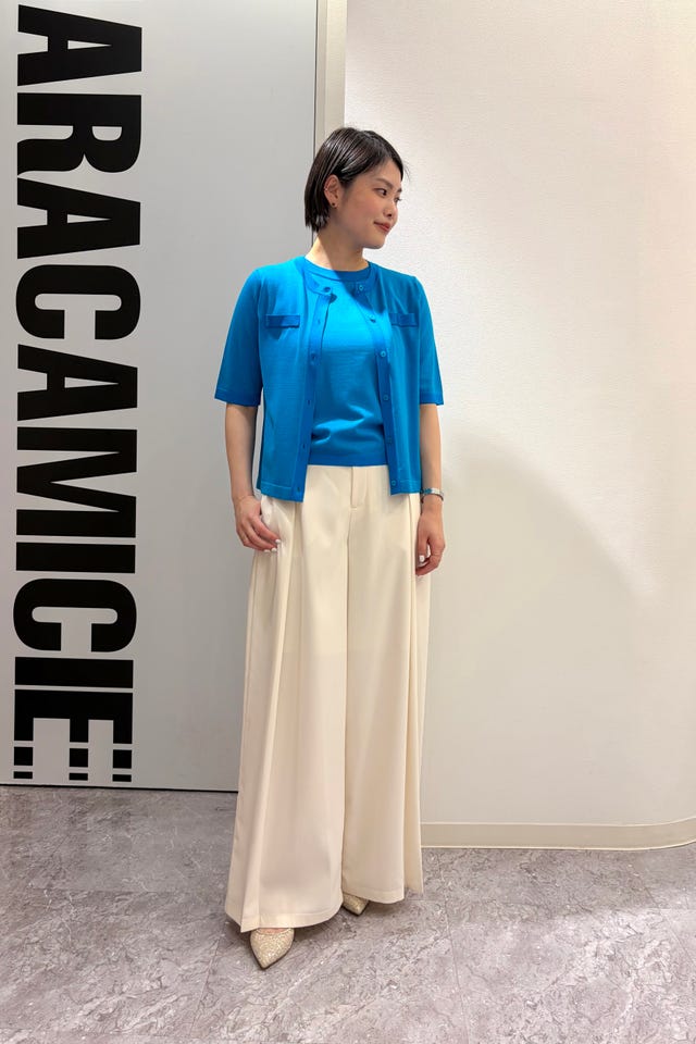 NARACAMICIE】フレスコレースタンク(1(M)9号 ブラック): ナラ