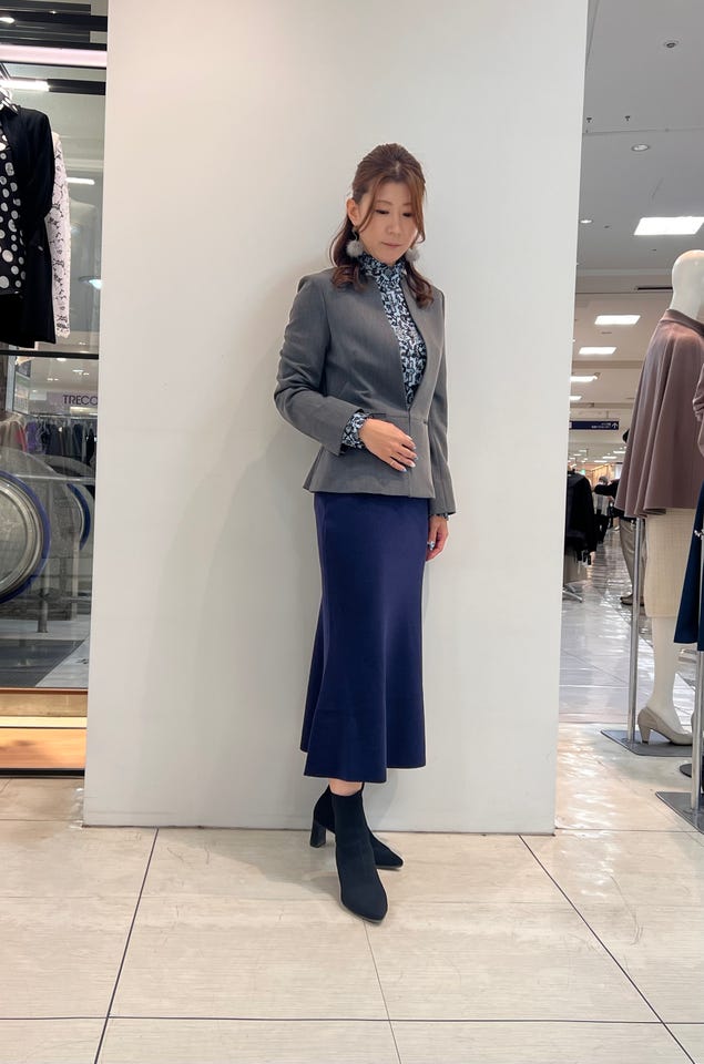 NARACAMICIE】《セットアップスーツ対応》麻調ツイル半袖ジャケット(1