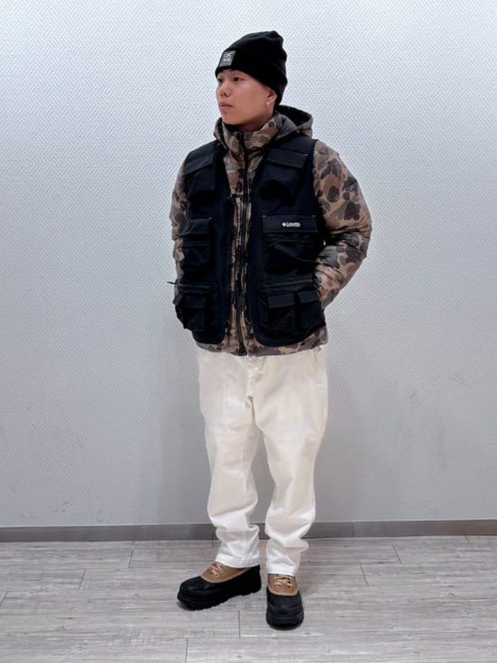 デイストーム ホライゾン ゴアテックス(25 Caribou Buff Black)│SOREL