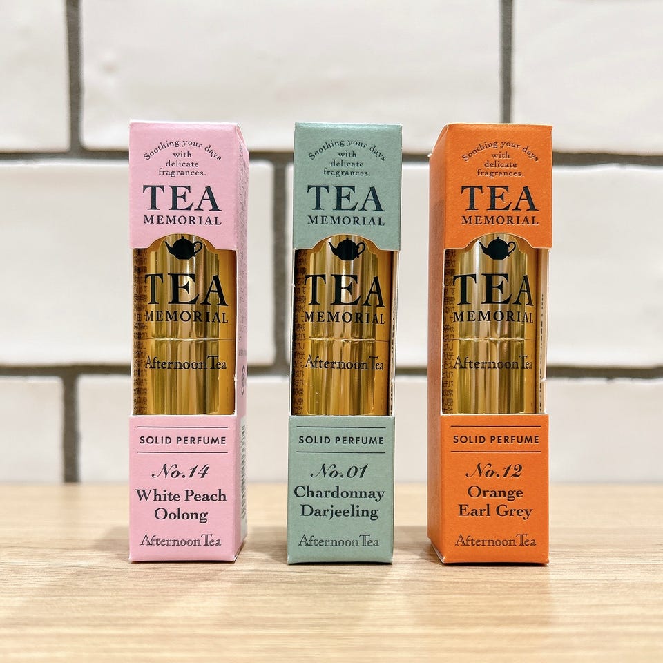 ティーメモリアルソリッドパフューム/シャルドネダージリン