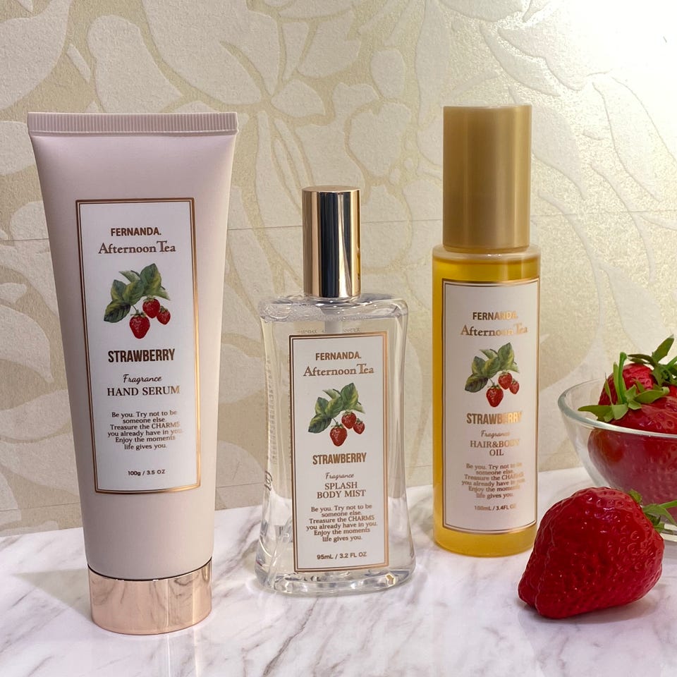 ストロベリースプラッシュボディミスト/Fragrance of FERNANDA