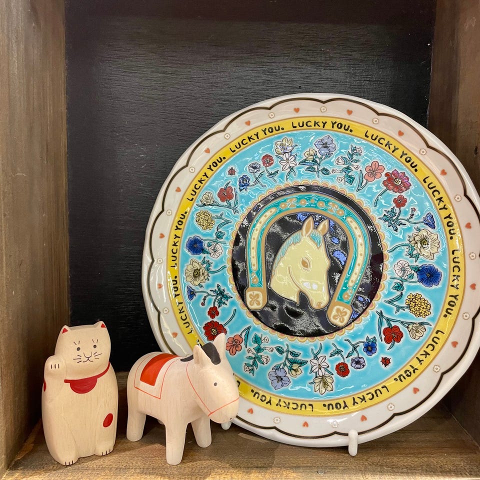 九谷焼大皿/ナタリー・レテ | アフタヌーンティー公式通販サイト