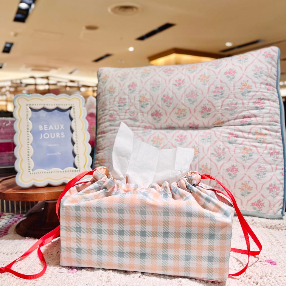 フラワーウォッシャブルキルトリラックスクッション | アフタヌーン