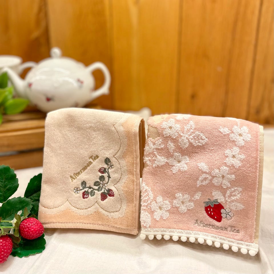 イチゴレースミニタオル | アフタヌーンティー公式通販サイト