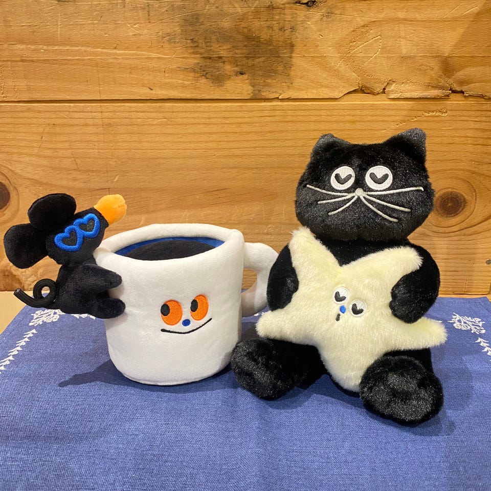 Afternoon Tea ぬいぐるみ 猫 2体セット ぬいぐるみ/umao | アフタヌーンティー公式通販サイト