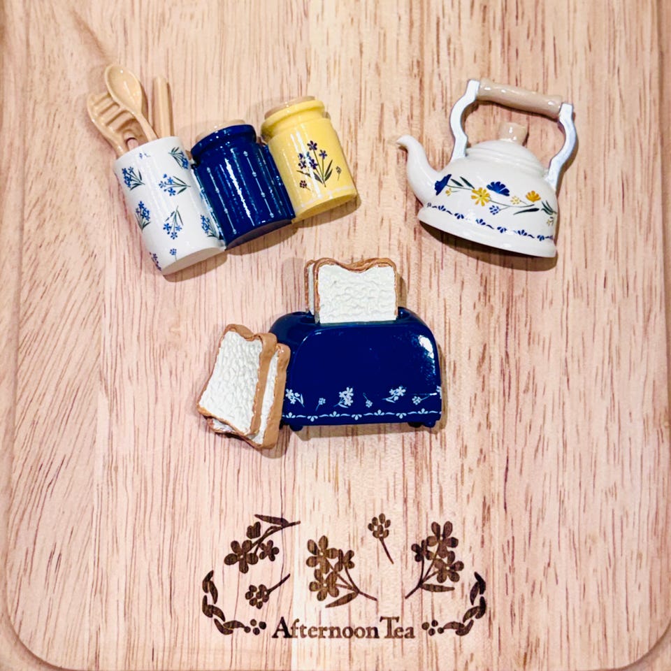 フルールデュクールマグネットクリップ3個セット | アフタヌーンティー