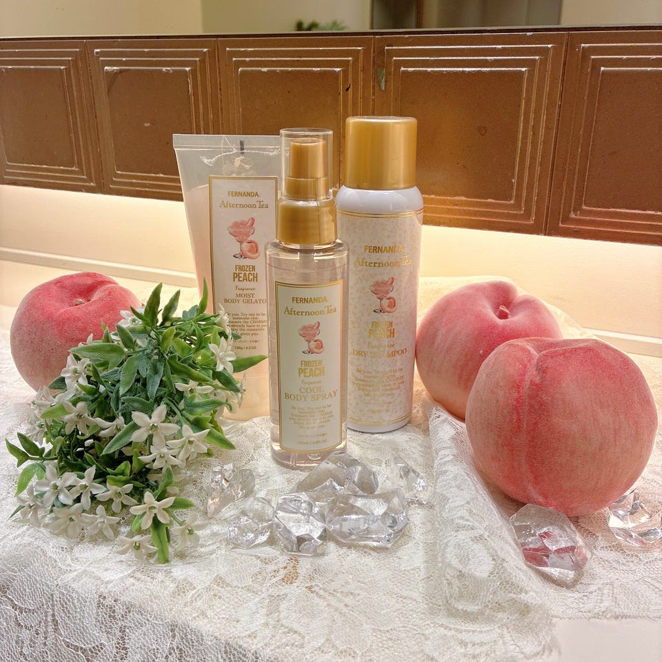 フローズンピーチクールボディスプレー/Fragrance of FERNANDA