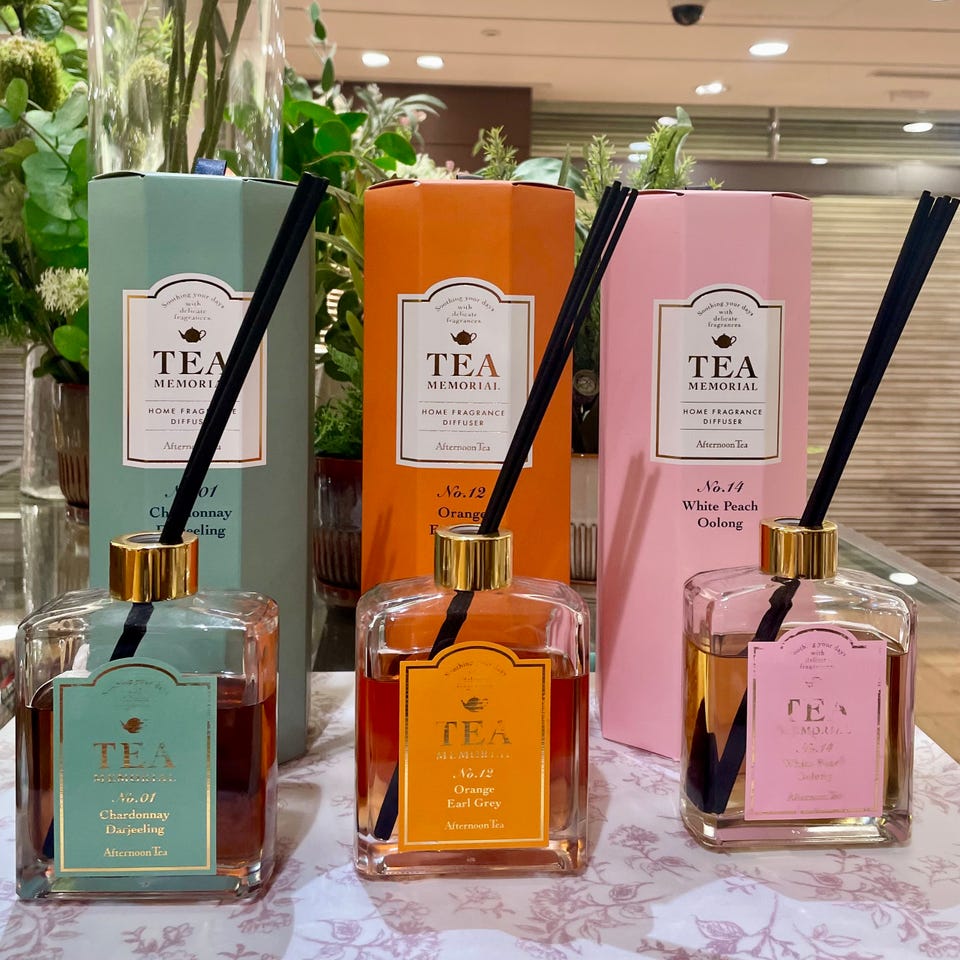 ティーメモリアルディフューザー/シャルドネダージリン | アフタヌーン