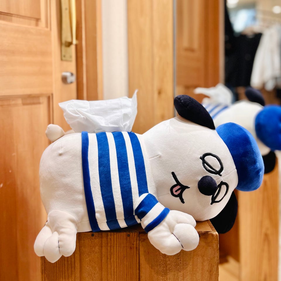 ぬいぐるみ型ティッシュボックスケース/PEANUTS | アフタヌーンティー