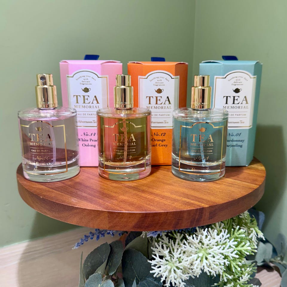 ティーメモリアルオードパルファム/シャルドネダージリン