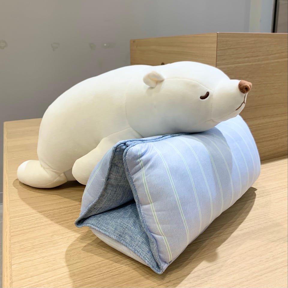 接触冷感 洗える】クールシロクマぬいぐるみ | アフタヌーンティー公式