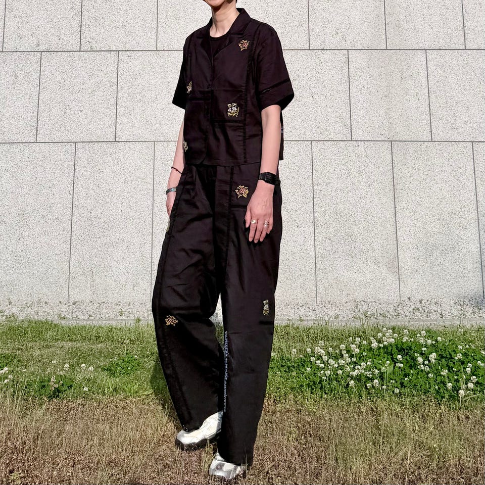 刺繍パッチワークパンツ/MAISON SAJOU | アフタヌーンティー公式通販サイト