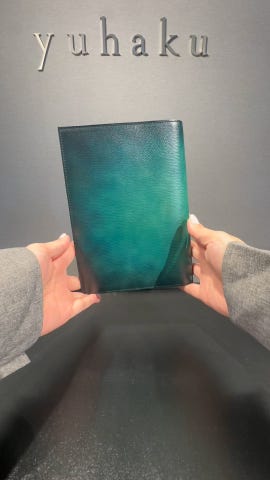 美しい色彩の革財布、革製品通販｜yuhaku online shop