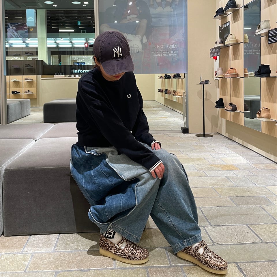 クラークス Clarks Wallabee T Bar / ワラビーTバー （レオパード
