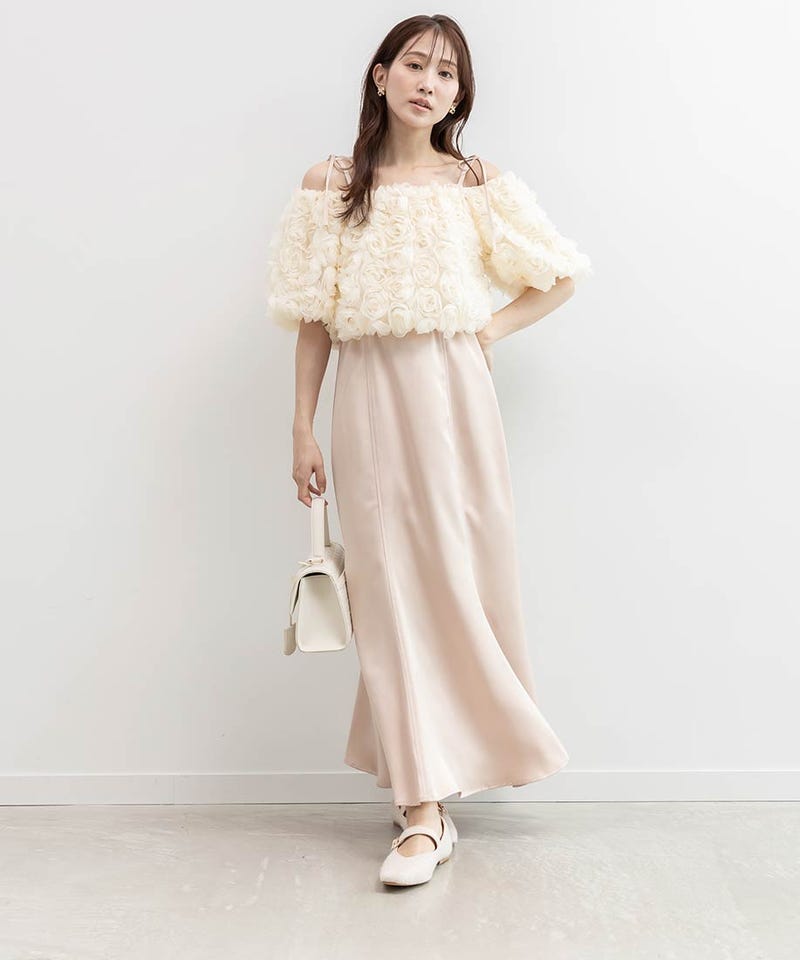 SALE】3DフラワーブラウスセットキャミワンピースRANDA公式サイト