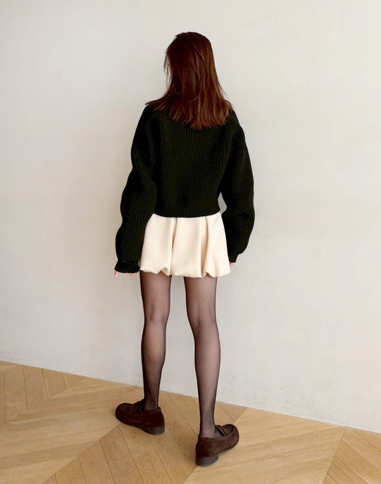 ポンチタックballoon miniスカート