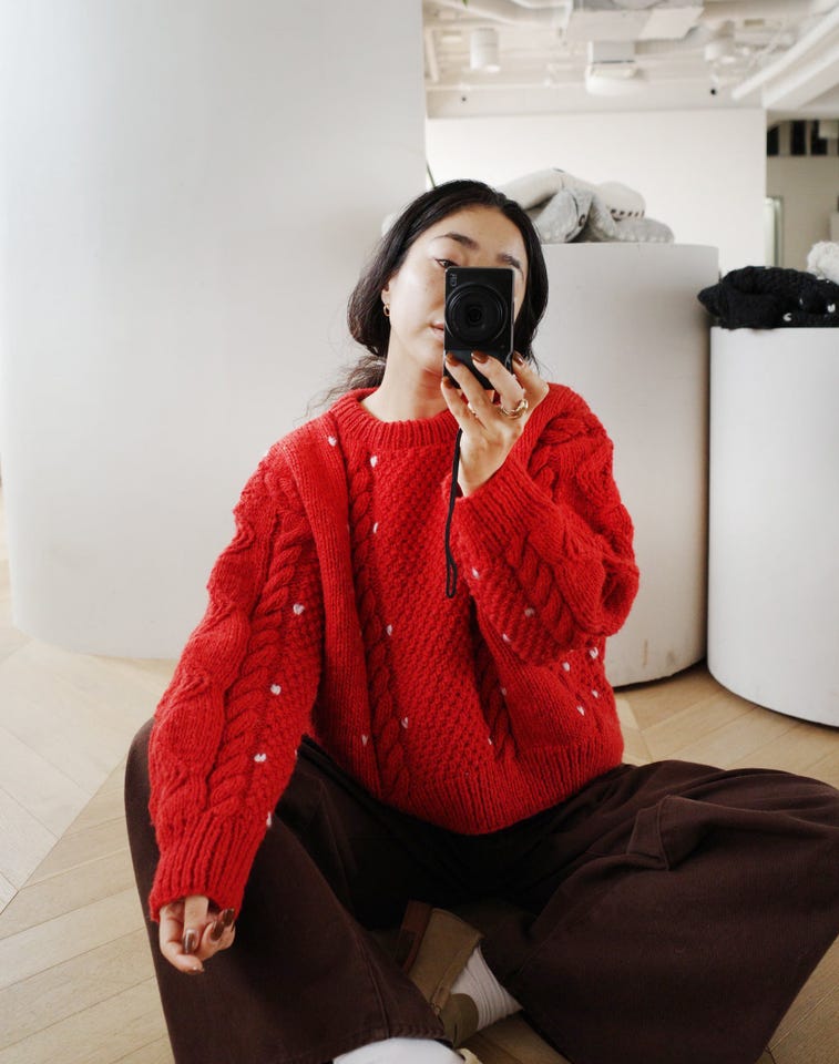 SeaRoomlynn NPL HM Petit Heartニット Sea Room Lynn NPL HM Petit Heart ハートニット - メルカリ