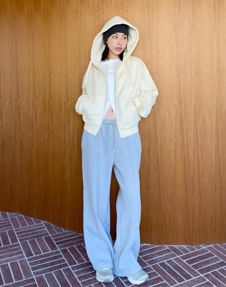 Volume Sweat Zipフーディー