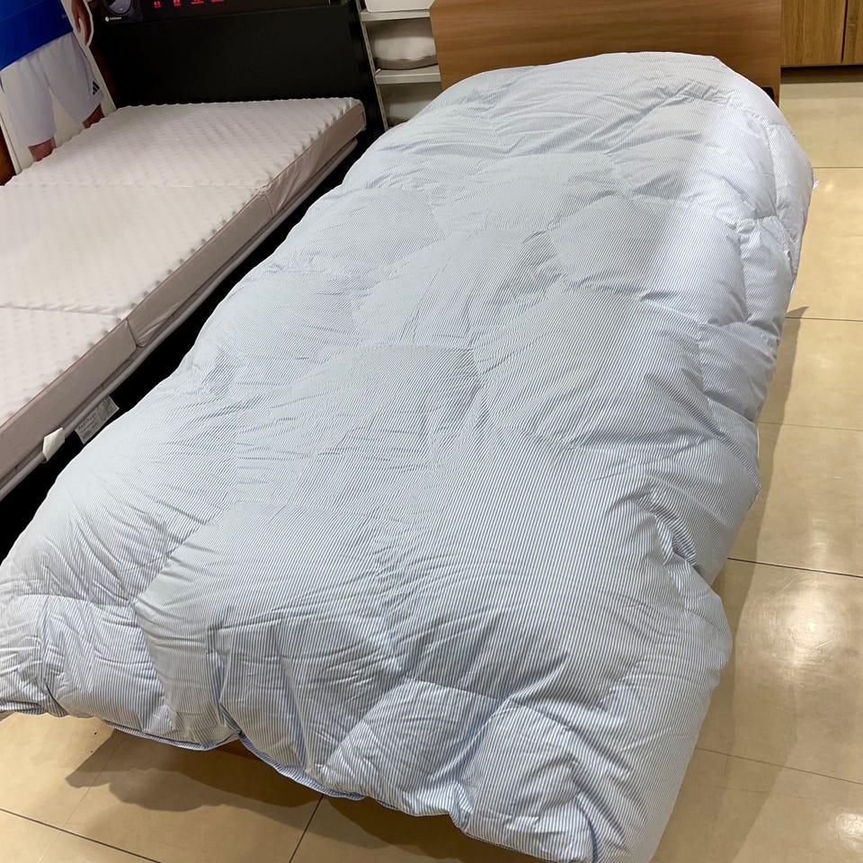 ランドリエ 洗える羽毛掛けふとん[ダック] （シングルロング）150