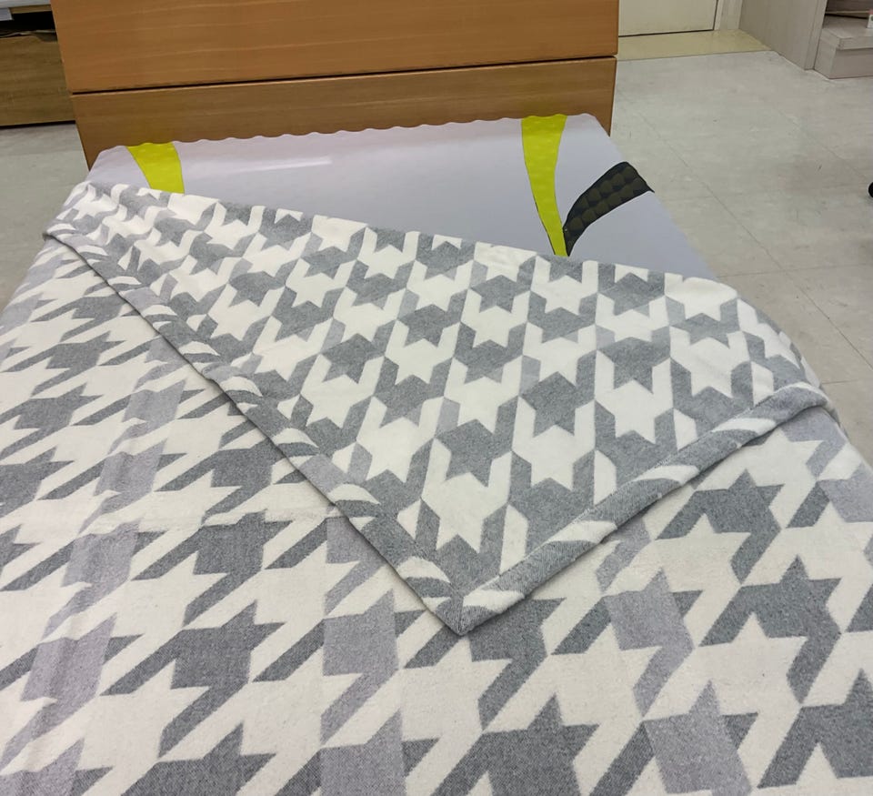 イトリエ カシミヤ混ブランケット(（シングル）140×200cm ベージュ