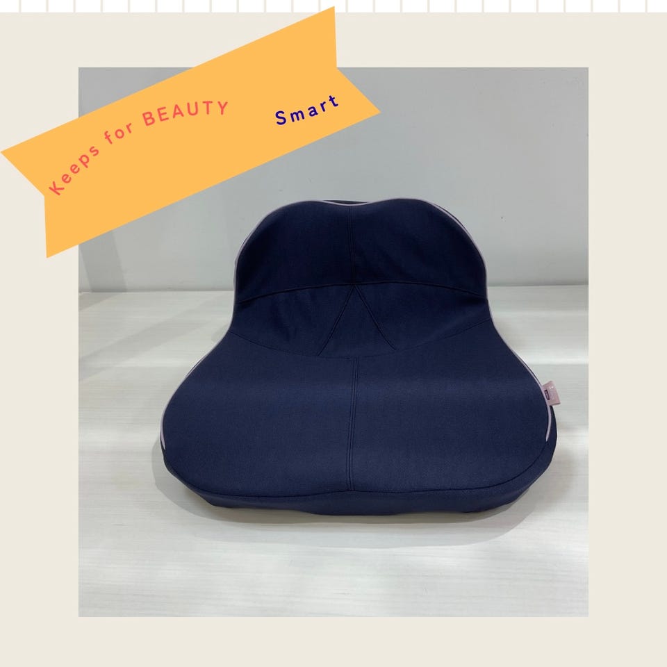 極美品　西川 Keeps for BEAUTY 姿勢矯正クッション Keeps クッション for beauty smart
