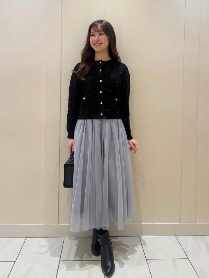 【新品未使用】AVENIRETOILE グログラン ウエストチュールスカート 新作入荷情報〈グログランウエストチュールスカート〉 | m-i-d