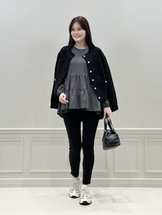 ストレッチポンチギャザー切替カットソー: AVENIRETOILE公式通販