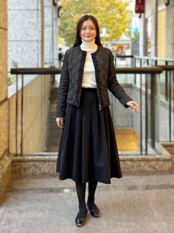 ウエストタックデザインフレアスカート: M-PREMIER公式通販｜m-i-d e