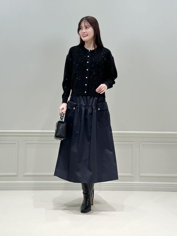 フラップポケットフレアスカート: AVENIRETOILE公式通販｜m-i-d e