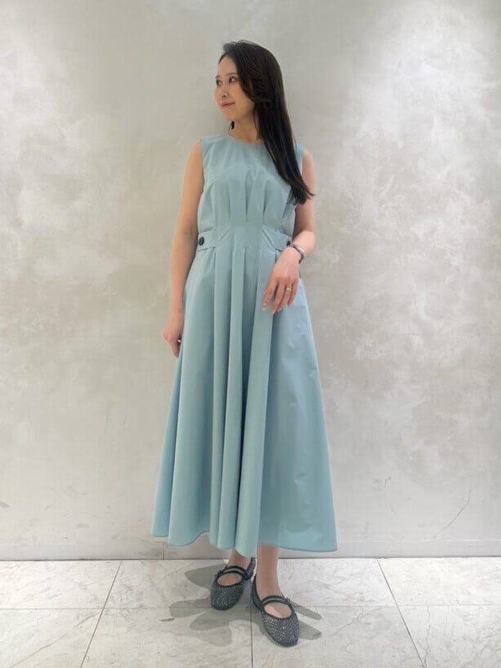 ストレッチベルトデザインワンピース: BLENHEIM公式通販｜m-i-d e