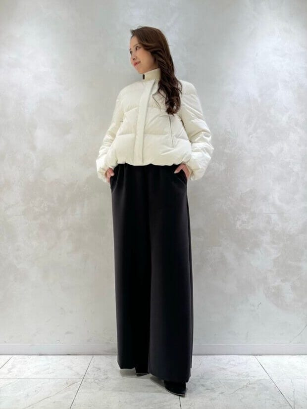 ノーカラーショートダウンコート: BLENHEIM公式通販｜m-i-d e-shopping