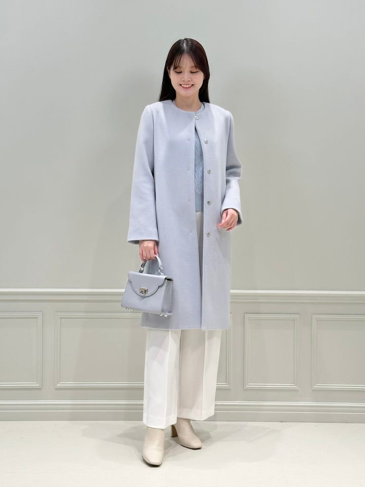 Super170'sノーカラーコート: AVENIRETOILE公式通販｜m-i-d e-shopping