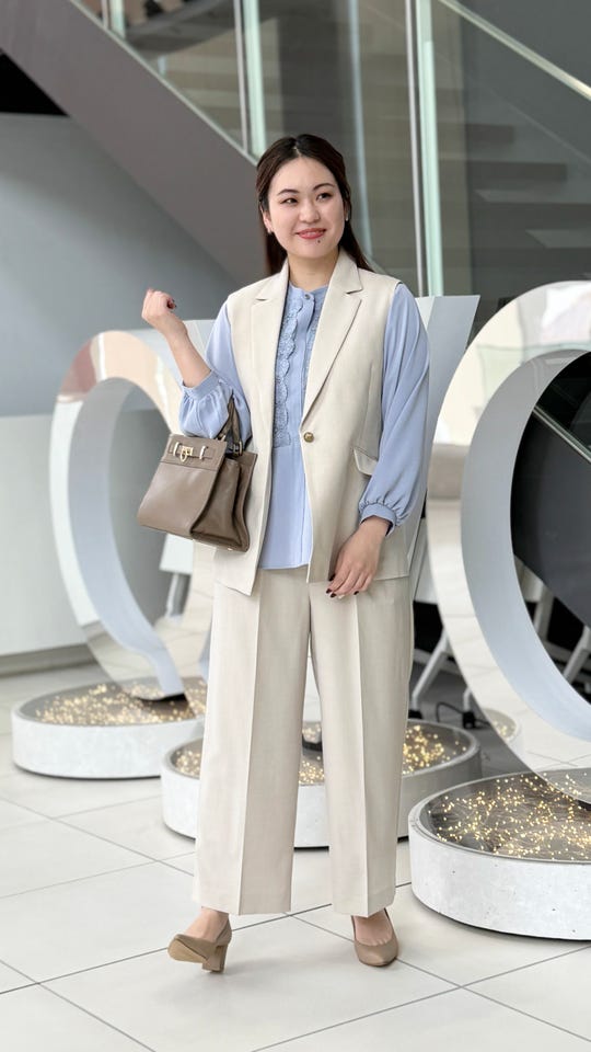 Makana na Kathy ハイストレッチポンチパンツ マカナナキャシー