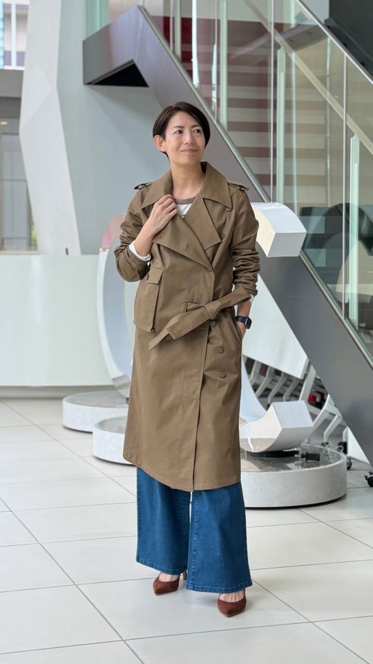 BOUTIQUE JUNKO ゼブラ柄ジャガードニットチュニック ブティック