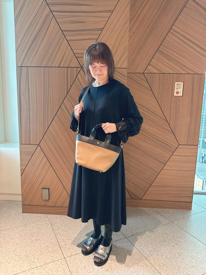 JUNKO KOSHINO セミオーダーワンピース BOUTIQUE JUNKO シアー切替デザインワンピース ブティックジュンコバイ