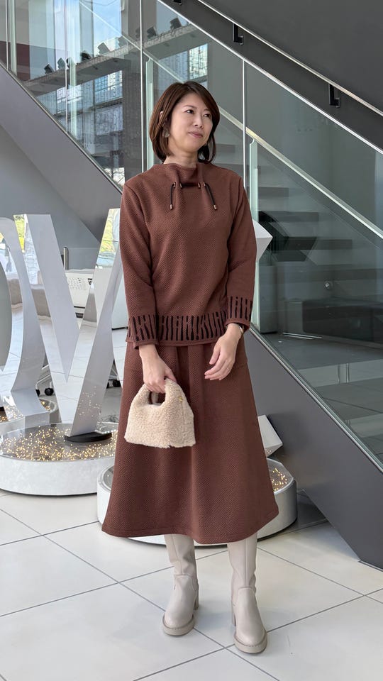 キャシーマム プルオーバーカットソー ロケラニ&シダ キャシーマム