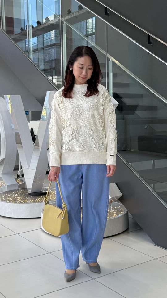 KawaiOkada スクランブルジャージフロントオープンワンピ-ス