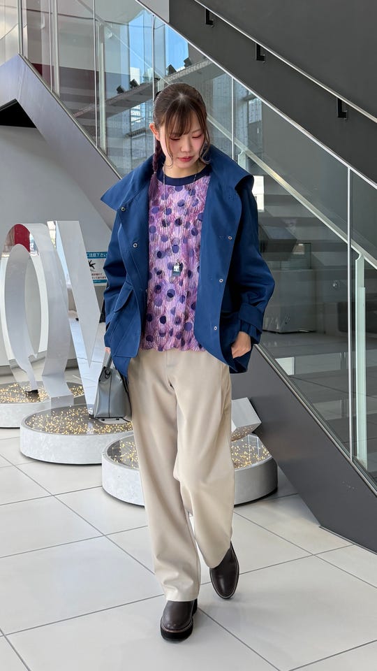 キャシーマム プルオーバーカットソー ロケラニ&シダ キャシーマム