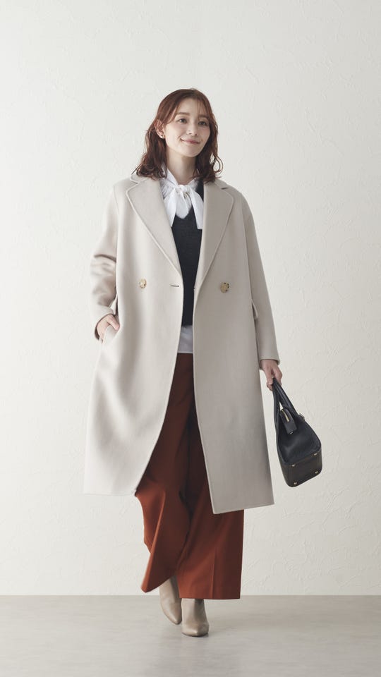 anatelier 大人レトロ Aラインコート アナトリエ（anatelier） - QVC.jp