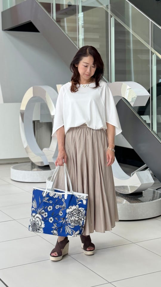 Beauty Fit タックノースリーブチュニック ビューティーフィット