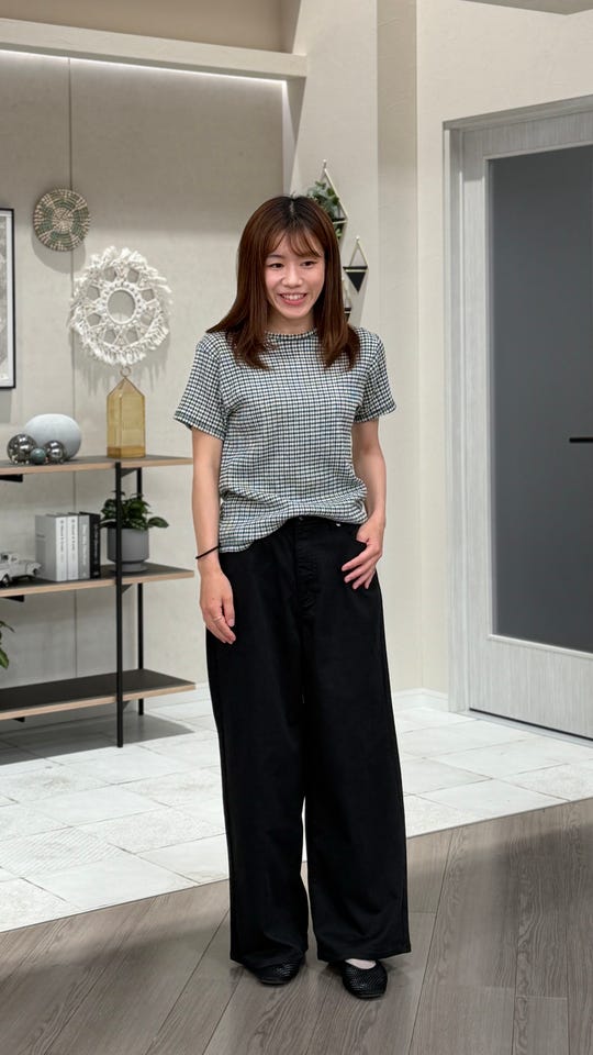 Provador サラサラ強撚ジャージー ワイドパンツ 麻布プロバドール - QVC.jp